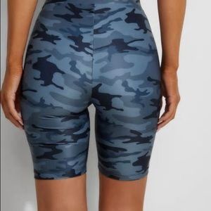 Guess Camouflage Biker Shorts